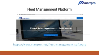 Fleet Management Platform