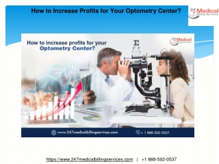 How to Increase Profits for Your Optometry Center