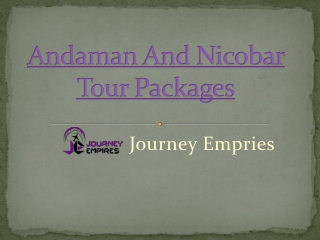Andaman And Nicobar Tour Packages