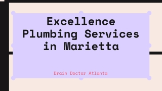 Most Trusted Plumber in Marietta