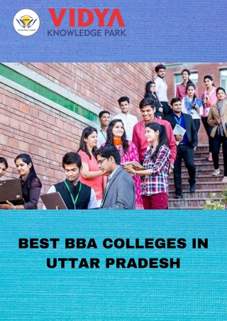 Best Colleges for BCA in Meerut | BBA College in UP