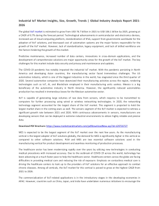 Industrial IoT Market