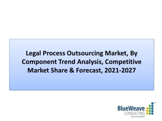 Legal Process Outsourcing Market Growth 2021