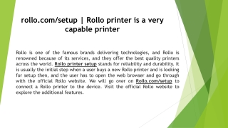 Rollo.com/setup