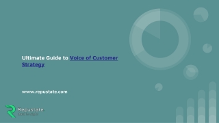 Voice of Customer Strategy