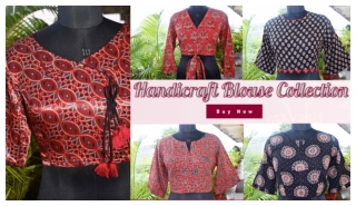 Handicraft Blouse Online - SSethnics