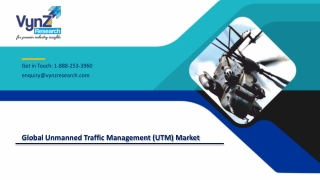 Unmanned Traffic Management (UTM) Market – Analysis and Forecast (2021-2027)