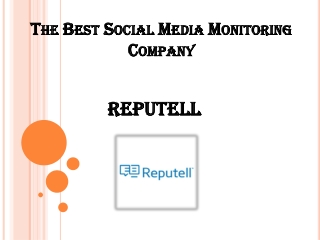 The Best Social Media Monitoring Company