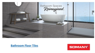 Tips To Make Your Bathroom Tiles Spotless | Bathroom Floor Tiles