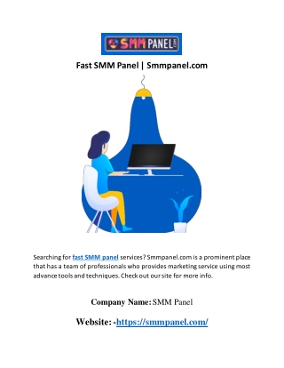 Fast SMM Panel | Smmpanel.com