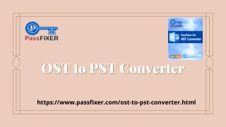 OST to PST Converter