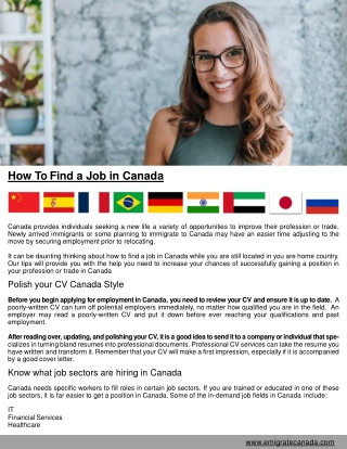 How To Find a Job in Canada-converted