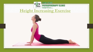 Exercises you can do to raise height - Pain Free