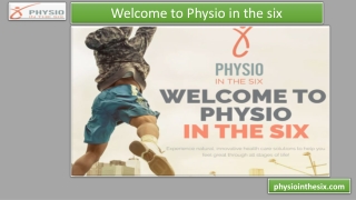 Physiotherapy Toronto