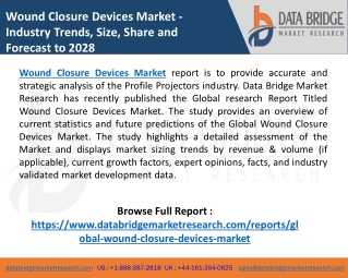 Wound Closure Devices Market Size, Trends & Growth Opportunity By Product Type -