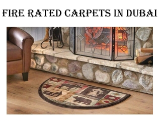 Fire Rated Carpets in Dubai