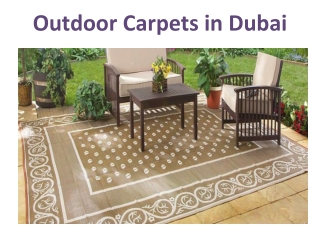 Outdoor Carpets in Dubai