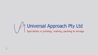 Direct and bulk mailing services in Melbourne - Universal Approach