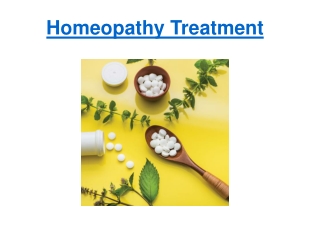 Homeopathic Treatment – How is it so Effective?