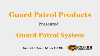 Guard Patrol Systems