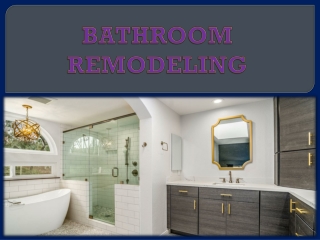 BATHROOM REMODELING