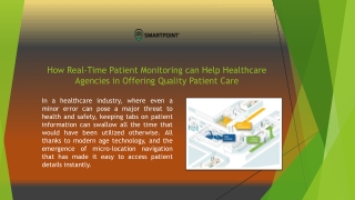 Real-Time Location for Healthcare Services in USA