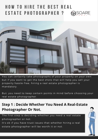 How To Hire The Best Real Estate Photographer To Crack The Best Real Estate Deal