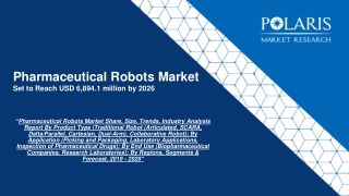 Pharmaceutical Robots Market