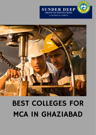 Top MBA Colleges in Ghaziabad | Best MCA College in Ghaziabad