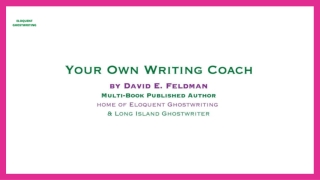 best ghostwriters Long Beach, NY | Eloquent Ghostwriting