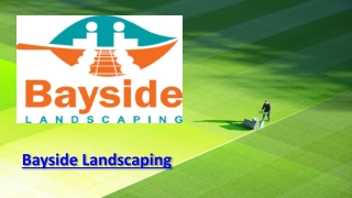 Landscape Gardening Services | Bayside Landscaping