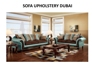 Sofa Upholstery in Dubai