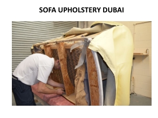 Sofa Repair in Dubai