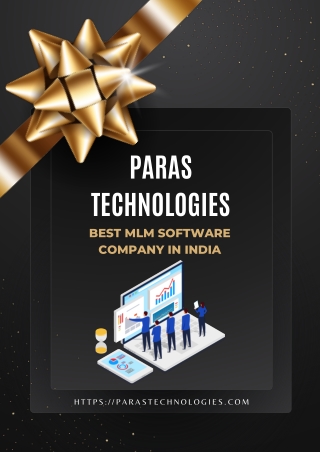 Best MLM Software Company in India | Paras Technologies