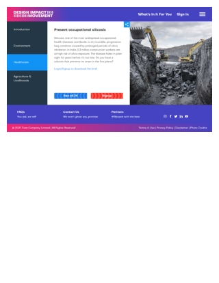 Prevent occupational silicosis