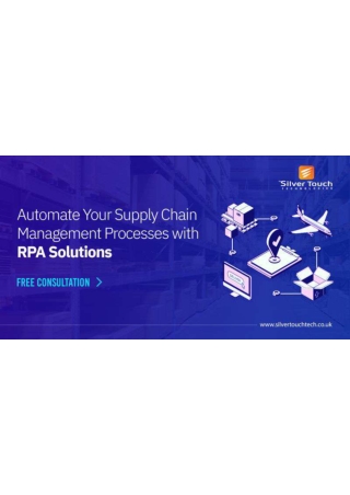 Automate SCM with RPA solutions