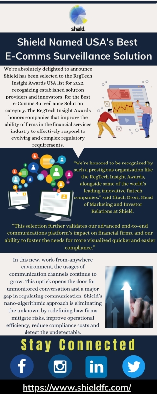 Shield - Best E-Comms Surveillance Solution in USA