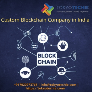 Custom Blockchain Company in India