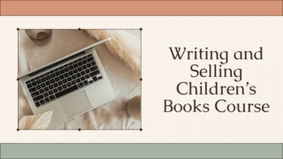 Writing and Selling Children’s Books Course