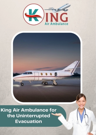 King Air Ambulance in Bhopal Book via Online for Emergency Medical Shifting