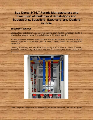 Powertech Engineers: Turnkey Electrical Contractors