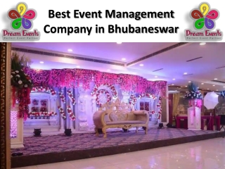 Event Management Company in Bhubaneswar