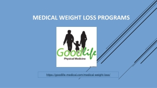 Medical Weight Loss Programs