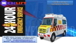 Medilift Ambulance Service in Bokaro and Dhanbad, Jharkhand with Bed-to-bed Commutation (2)