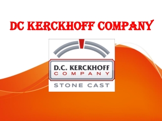 PPT - DC Kerckhoff Company