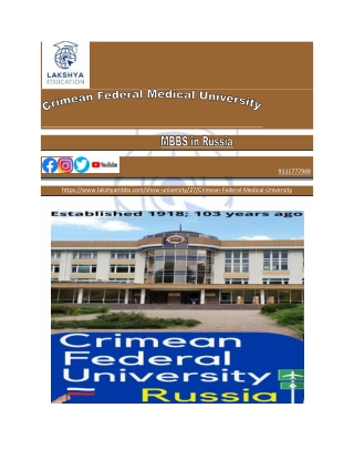 Crimean Federal Medical University