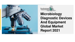 Microbiology Diagnostic Devices and Equipment Global Market Report 2021