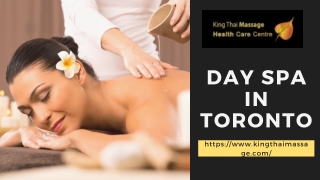 Special Day Spa Packages in Toronto | Kingthaimassage.com