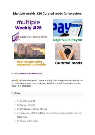 Multipie weekly #26 Curated reads for investors