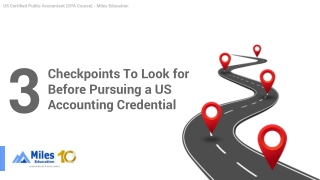 Checkpoints To Look for Before Pursuing a US Accounting Credential